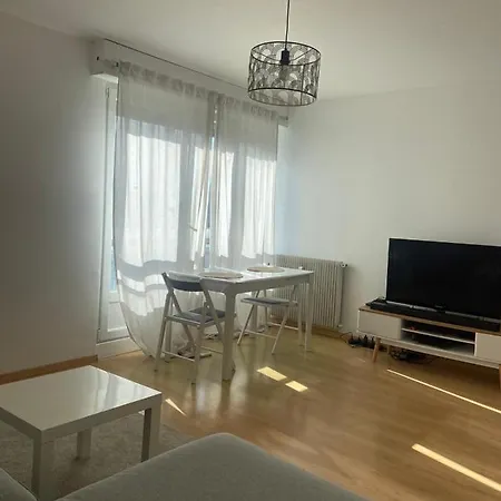 Grand T2 F2 Mulhouse Downtown Free Parking Apartment Exterior photo